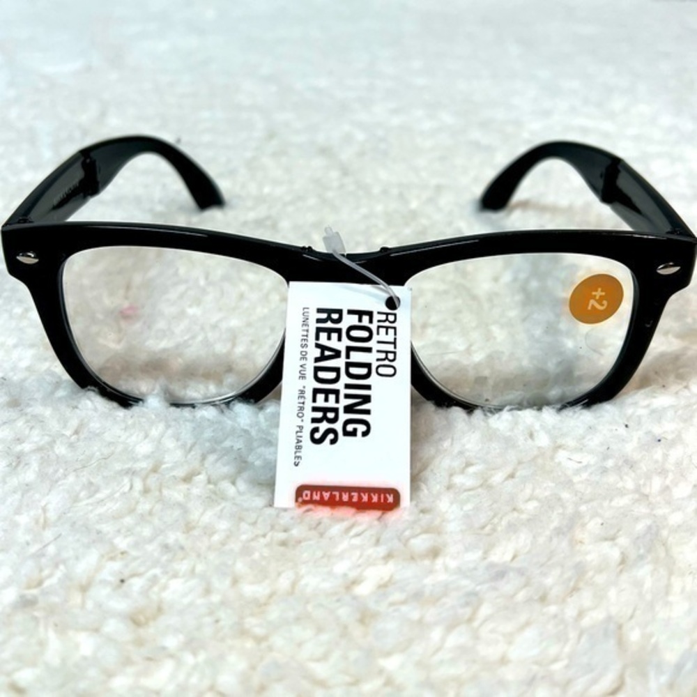 Kikkerland Retro Folding Reading Glasses +2.00